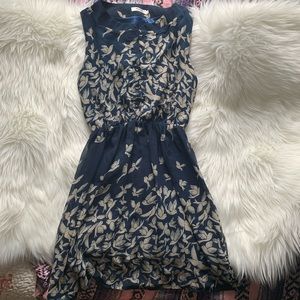 Bird Skater Skirt Dress